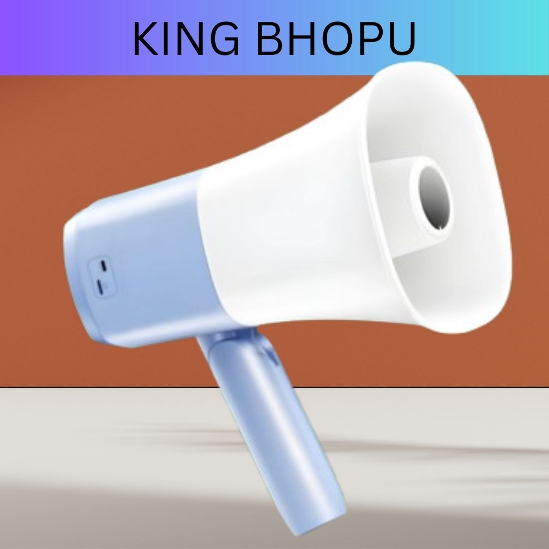 guggu King Bhopu Portable Megaphone, Siren Loudspeaker With Rechargeable BatteryZT261 King Bhopu Portable Megaphone, Siren Loudspeaker With Rechargeable BatteryZH261 Outdoor PA System-picture-16