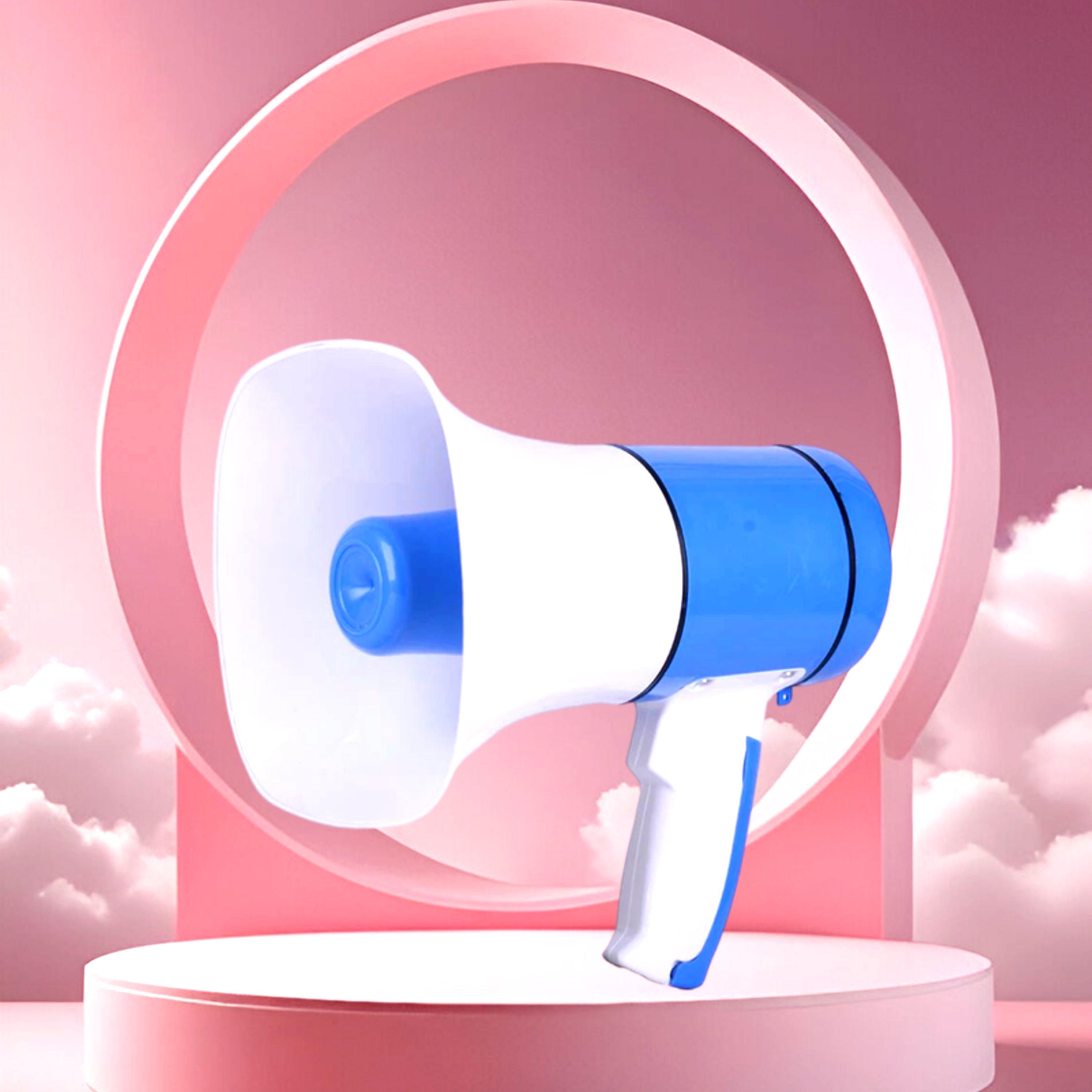 M396 KING BHOPU MEGAPHONE-Loud & Clear,Stylish with USB,TF,Recordable,Chargeable Indoor, Outdoor PA System-image-2