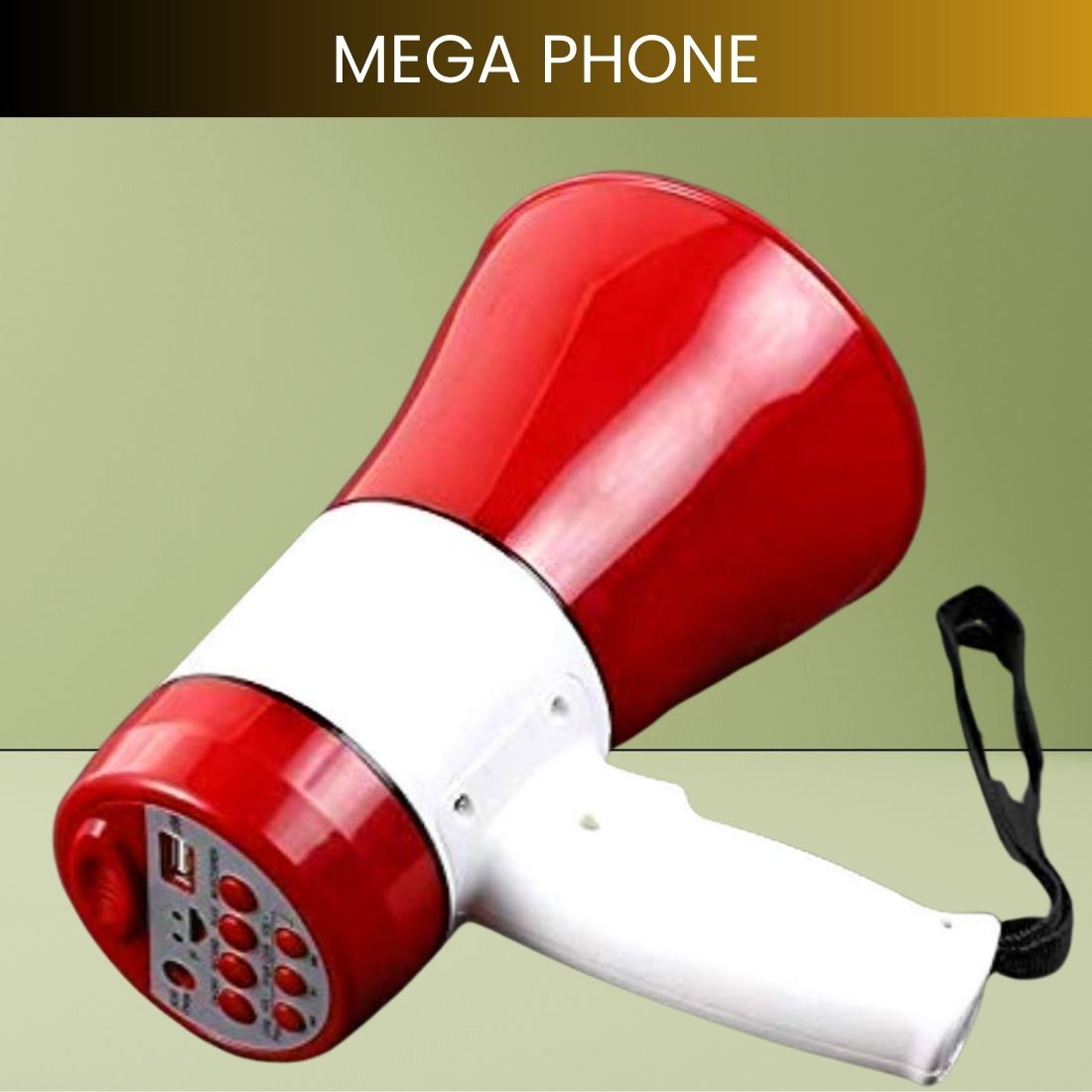 guggu Portable Handheld Megaphone for Announcement with Recorder, USB and MemoryCT383 Portable Handheld Megaphone for Announcement with Recorder, USB and MemoryCX383 Outdoor PA System-picture-17