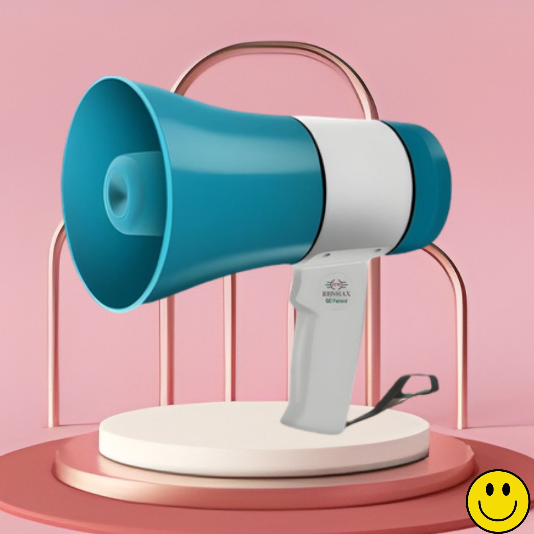 Handheld Megaphone with Siren, Microphone & Rechargeable for Outdoor EventsB52 Megaphone Portable Megaphone Siren Loudspeaker Function &Long Battery BackupQ52 Outdoor PA System-image-33