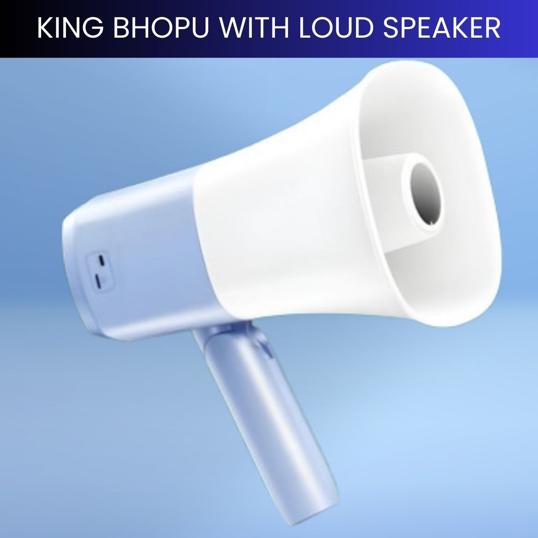 guggu King Bhopu Portable Megaphone, Siren Loudspeaker With Rechargeable BatteryXT177 King Bhopu Portable Megaphone, Siren Loudspeaker With Rechargeable BatteryXH177 Outdoor PA System-picture-32