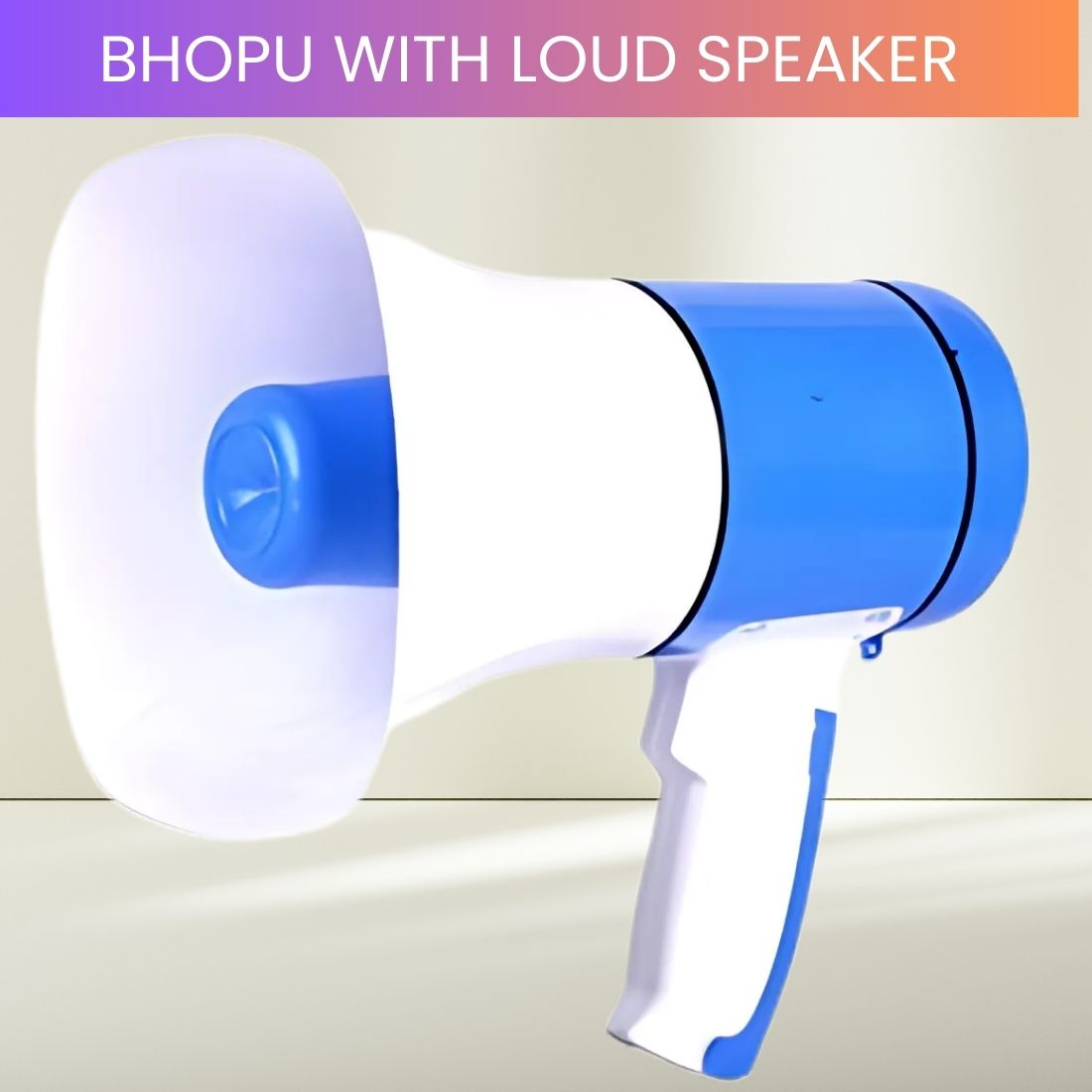 frony Bhopu Portable Megaphone, Siren Loudspeaker Function & Long Battery LifeXT37 Bhopu Portable Megaphone, Siren Loudspeaker Function & Long Battery LifeXT37 Outdoor PA System-picture-14
