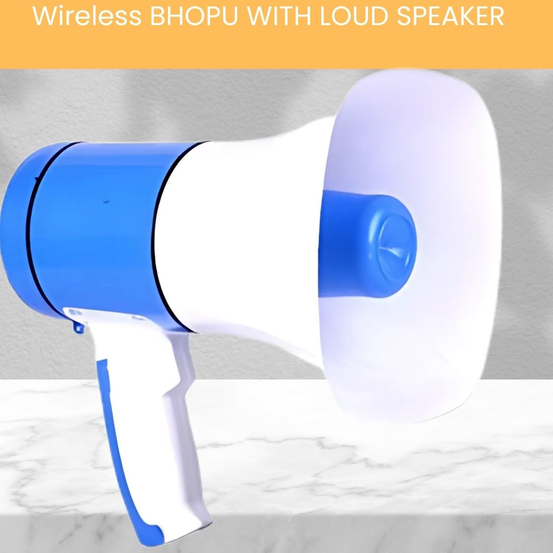 clairbell Bhopu Portable Megaphone, Siren Loudspeaker Function & Long Battery LifeZT366 Bhopu Portable Megaphone, Siren Loudspeaker Function & Long Battery LifeZI366 Outdoor PA System-picture-46