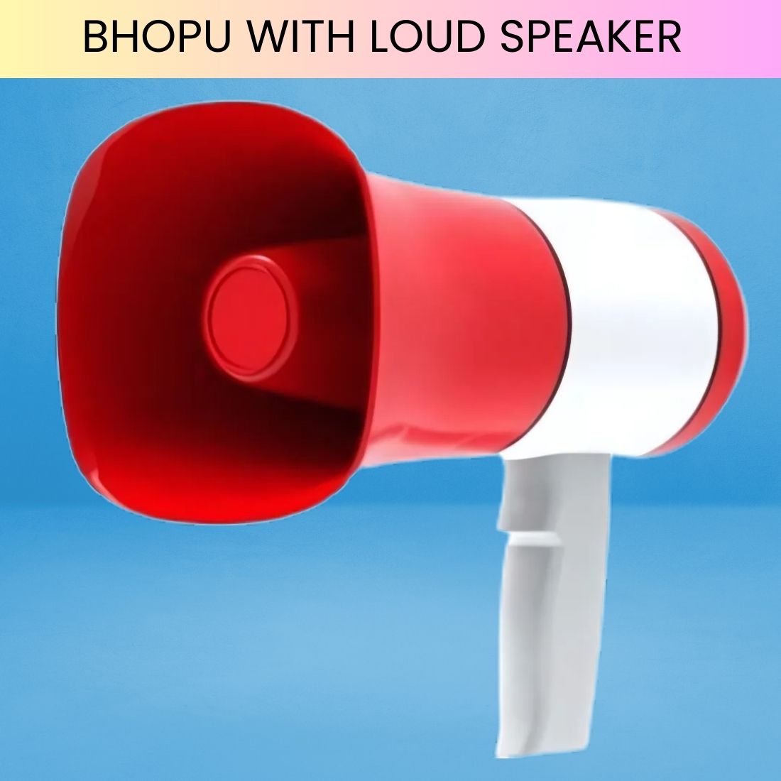 clairbell Bhopu Portable Megaphone, Siren Loudspeaker Function & Long Battery LifeZT201 Bhopu Portable Megaphone, Siren Loudspeaker Function & Long Battery LifeZI201 Outdoor PA System-picture-40