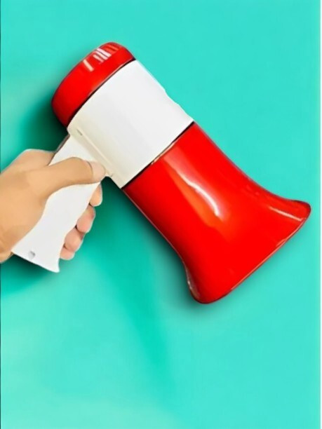 sagaft X270 Megaphone Speaker, USB Memory Card Input For Announcing Talk Record Play Indoor, Outdoor PA System image 1