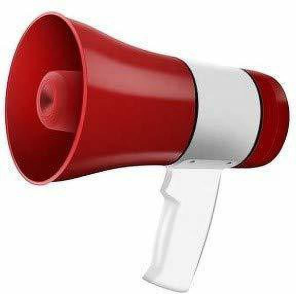 mm junction Handheld Megaphone with Recorder USB and Memory Card Input for Announcing Indoor, Outdoor PA System image 1