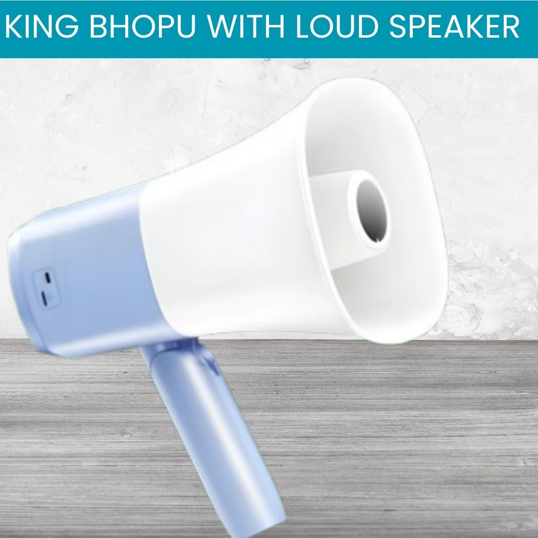 guggu King Bhopu Portable Megaphone, Siren Loudspeaker With Rechargeable BatteryVT14 King Bhopu Portable Megaphone, Siren Loudspeaker With Rechargeable BatteryVH14 Outdoor PA System-picture-21