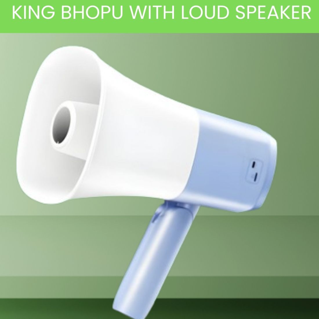 guggu King Bhopu Portable Megaphone, Siren Loudspeaker With Rechargeable BatteryZT276 King Bhopu Portable Megaphone, Siren Loudspeaker With Rechargeable BatteryZH276 Outdoor PA System-picture-33