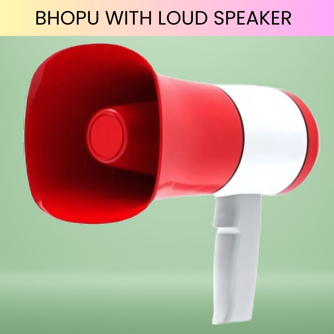 syara Bhopu Portable Megaphone, Siren Loudspeaker Function & Long Battery LifeCT163 Bhopu Portable Megaphone, Siren Loudspeaker Function & Long Battery LifeCY163 Outdoor PA System-picture-47
