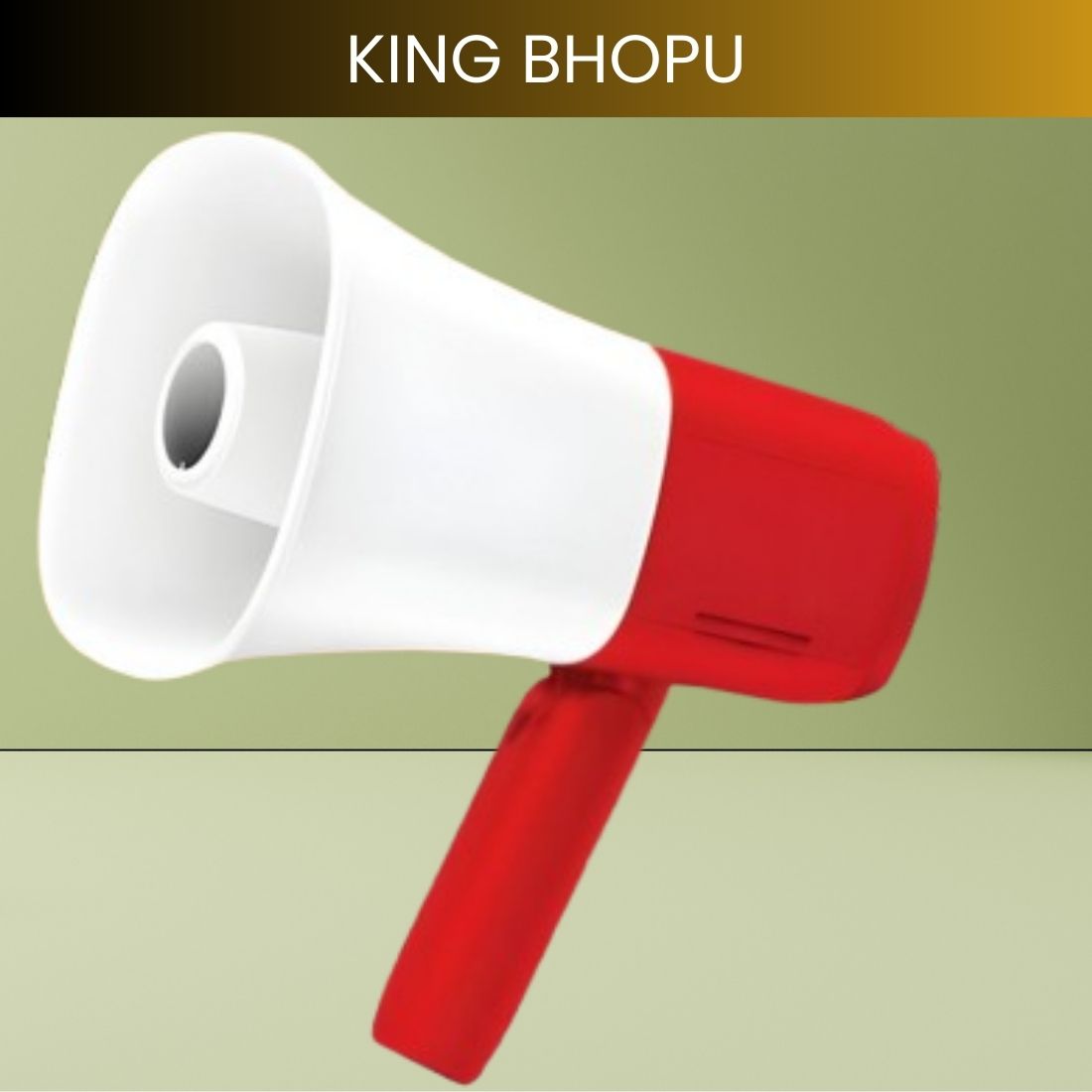 guggu King Bhopu Portable Megaphone, Siren Loudspeaker With Rechargeable BatteryXT227 King Bhopu Portable Megaphone, Siren Loudspeaker With Rechargeable BatteryXH227 Outdoor PA System-picture-37