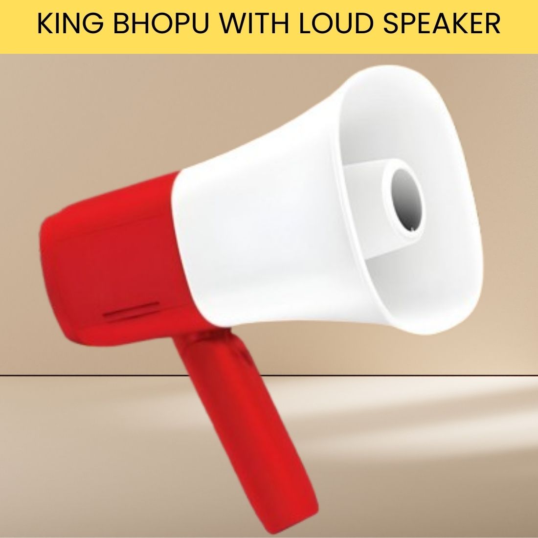 guggu King Bhopu Portable Megaphone, Siren Loudspeaker With Rechargeable BatteryXT437 King Bhopu Portable Megaphone, Siren Loudspeaker With Rechargeable BatteryXH437 Outdoor PA System-picture-35