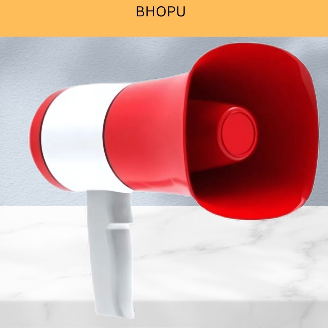 Bhopu Portable Megaphone, Siren Loudspeaker Function & Long Battery LifeBT135 Bhopu Portable Megaphone, Siren Loudspeaker Function & Long Battery LifeBI135 Outdoor PA System-image-18