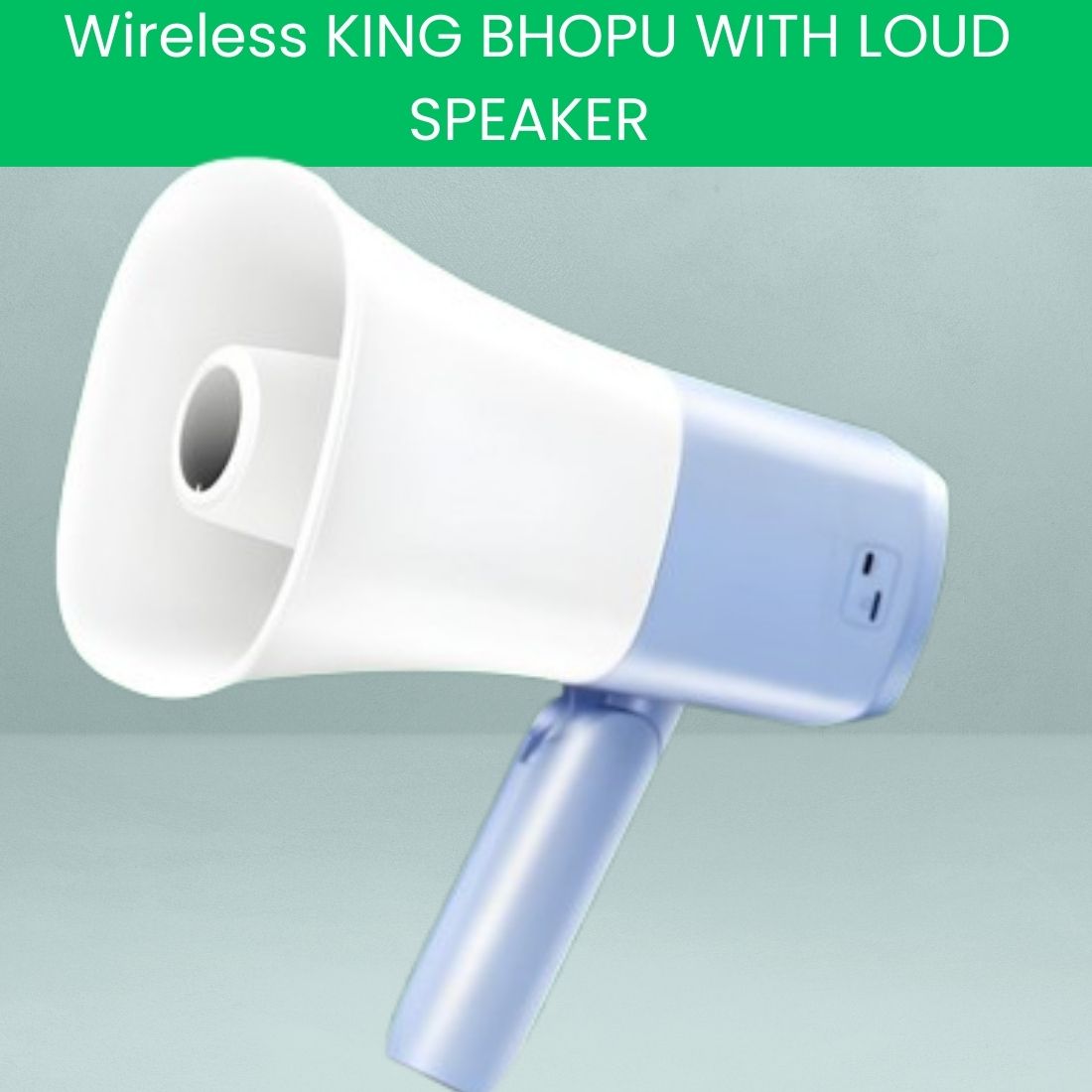 guggu King Bhopu Portable Megaphone, Siren Loudspeaker With Rechargeable BatteryVT424 King Bhopu Portable Megaphone, Siren Loudspeaker With Rechargeable BatteryVH424 Outdoor PA System-picture-26