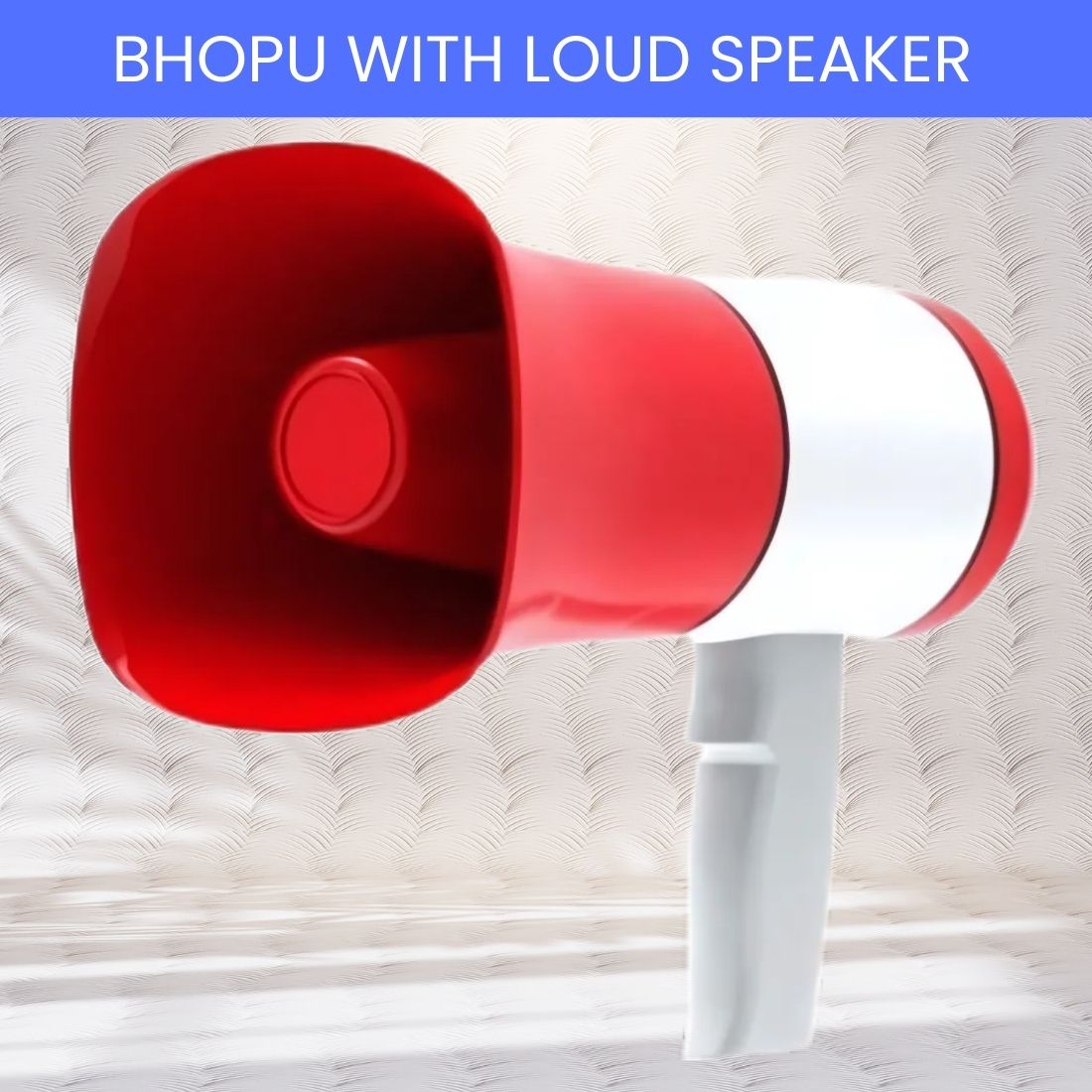 sacro Bhopu Portable Megaphone, Siren Loudspeaker Function & Long Battery LifeXT377 Bhopu Portable Megaphone, Siren Loudspeaker Function & Long Battery LifeXP377 Outdoor PA System-picture-11