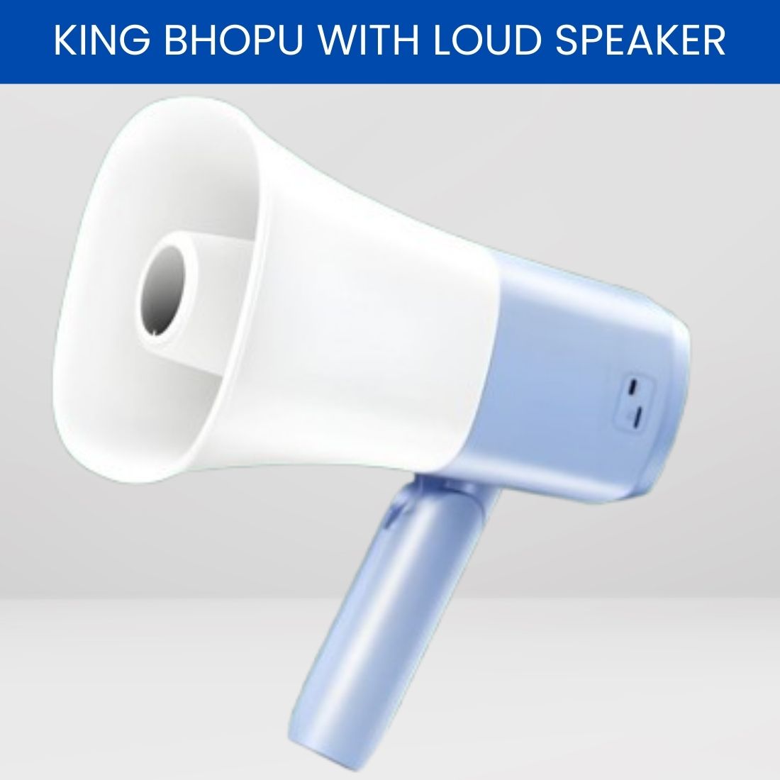 guggu King Bhopu Portable Megaphone, Siren Loudspeaker With Rechargeable BatteryVT449 King Bhopu Portable Megaphone, Siren Loudspeaker With Rechargeable BatteryVH449 Outdoor PA System-picture-15