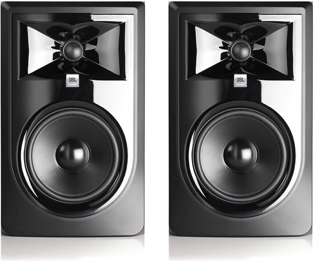jbl 306P MKII Pair Powered Studio Monitors Indoor PA System-picture-18