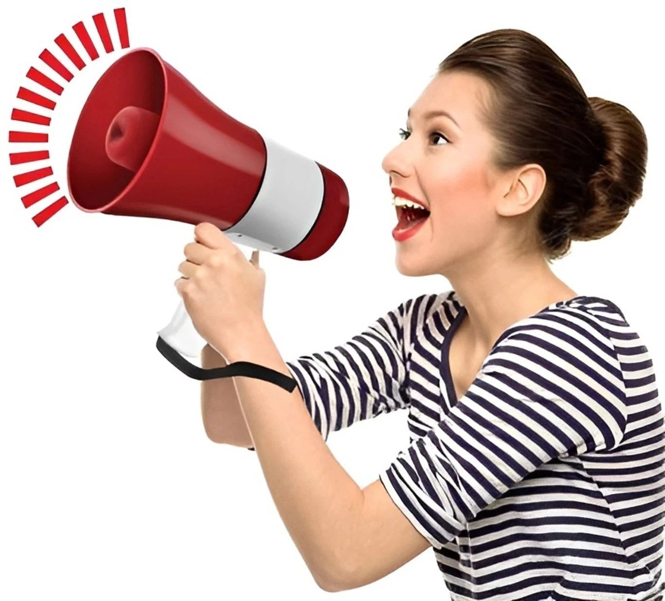 srvt Rechargeable Portable Handheld Megaphone PA Speaker Megaphone & Bhopu With 240C Recording Volume Control, 2400mAh Double BatteryZ500 Indoor, Outdoor PA System-picture-38