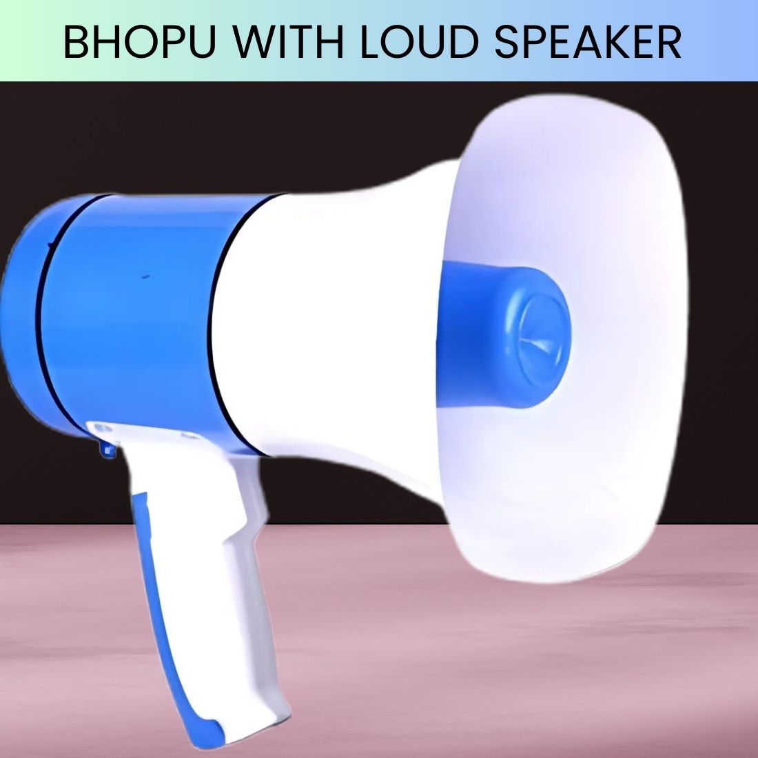 frony Bhopu Portable Megaphone, Siren Loudspeaker Function & Long Battery LifeBT145 Bhopu Portable Megaphone, Siren Loudspeaker Function & Long Battery LifeBT145 Outdoor PA System-picture-28