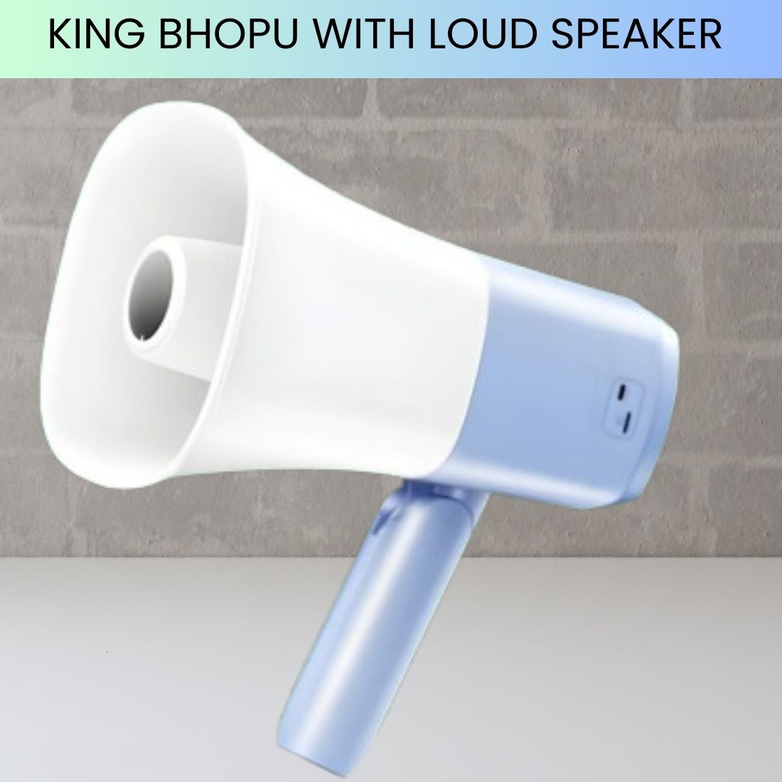 guggu King Bhopu Portable Megaphone, Siren Loudspeaker With Rechargeable BatteryXT152 King Bhopu Portable Megaphone, Siren Loudspeaker With Rechargeable BatteryXH152 Outdoor PA System-picture-32