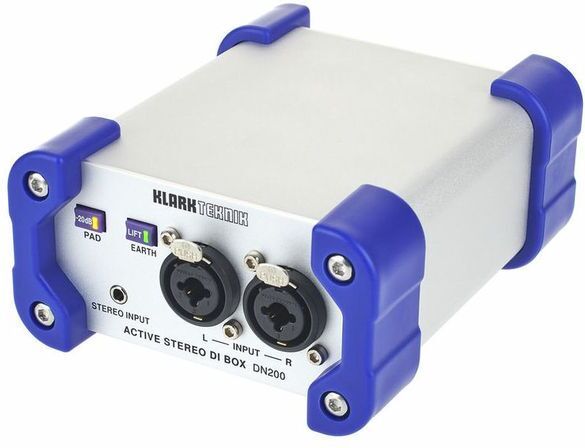 klark teknik DN200 V2 Active Stereo DI Box Indoor PA System-picture-34