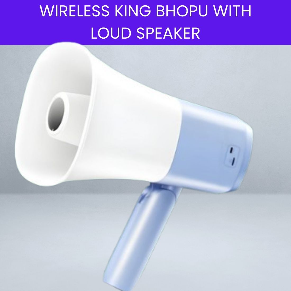 yaroh King Bhopu Portable Megaphone, Siren Loudspeaker With Rechargeable BatteryXT167 King Bhopu Portable Megaphone, Siren Loudspeaker With Rechargeable BatteryXT167 Outdoor PA System-picture-27