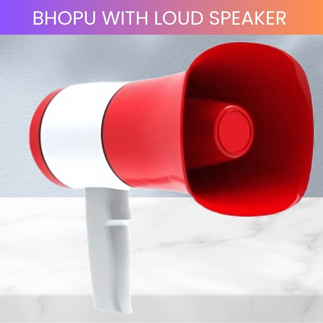 frony Bhopu Portable Megaphone, Siren Loudspeaker Function & Long Battery LifeVT274 Bhopu Portable Megaphone, Siren Loudspeaker Function & Long Battery LifeVT274 Outdoor PA System-picture-24