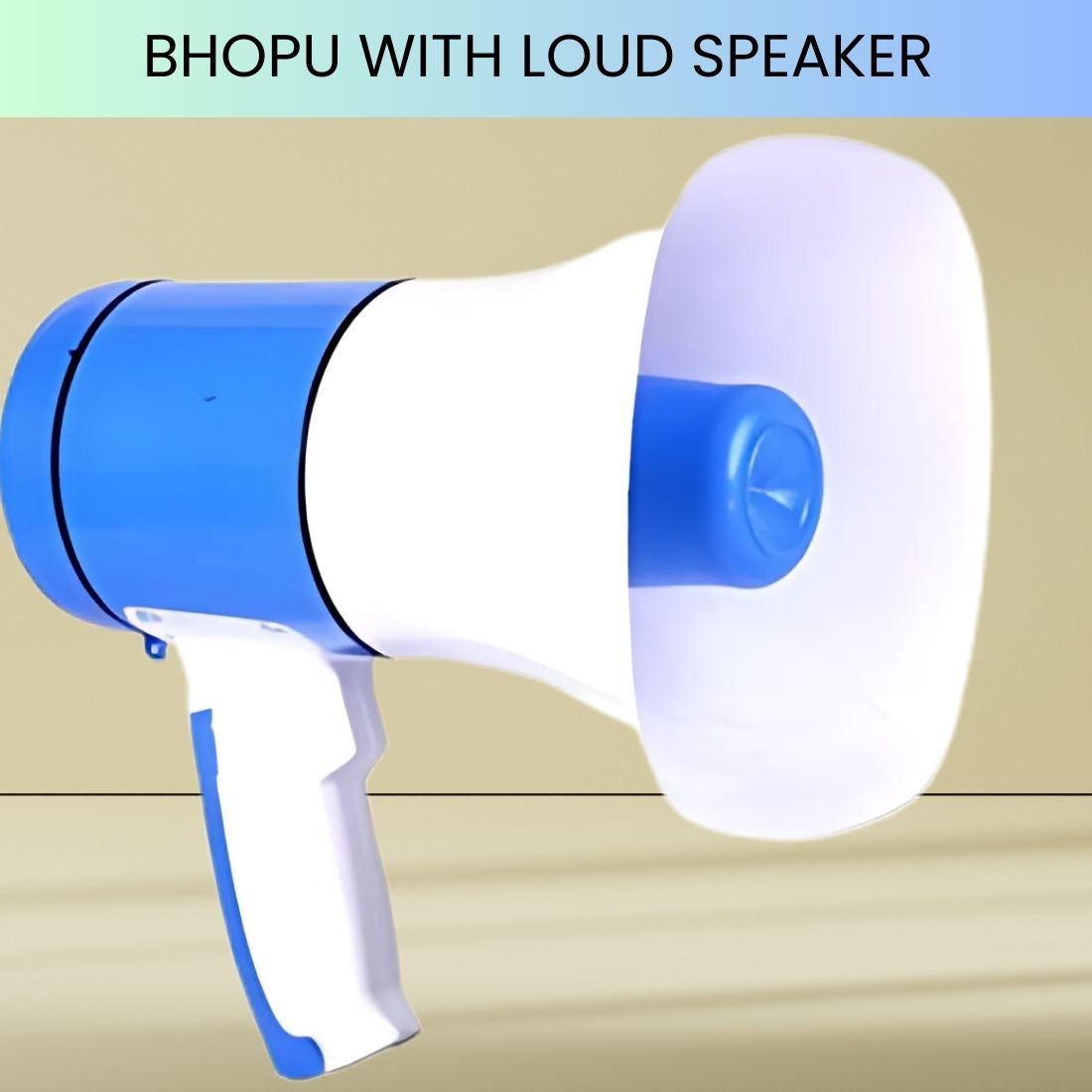 syara Bhopu Portable Megaphone, Siren Loudspeaker Function & Long Battery LifeBT160 Bhopu Portable Megaphone, Siren Loudspeaker Function & Long Battery LifeBU160 Outdoor PA System-picture-31