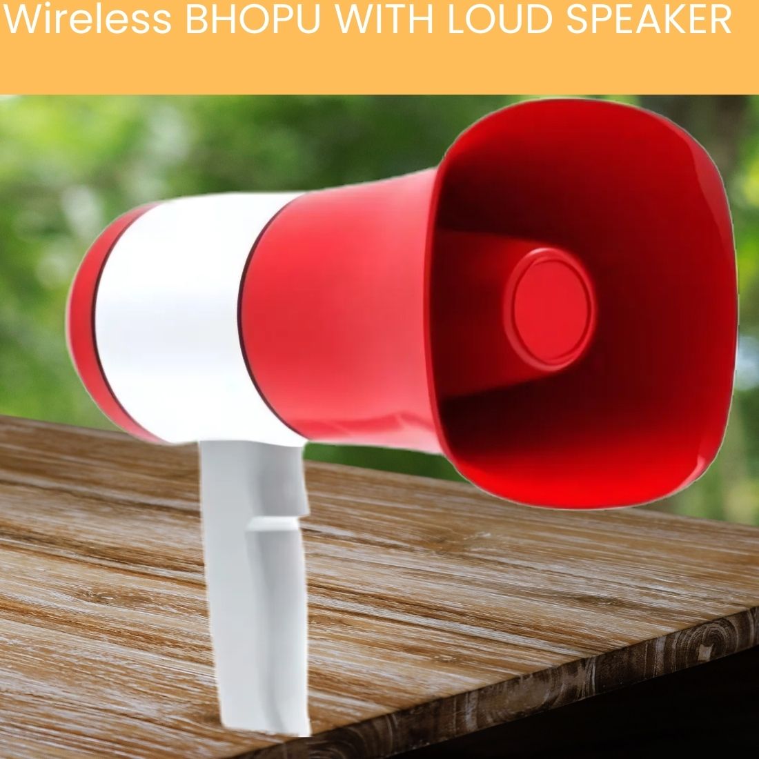clairbell Bhopu Portable Megaphone, Siren Loudspeaker Function & Long Battery LifeZT261 Bhopu Portable Megaphone, Siren Loudspeaker Function & Long Battery LifeZI261 Outdoor PA System-picture-9