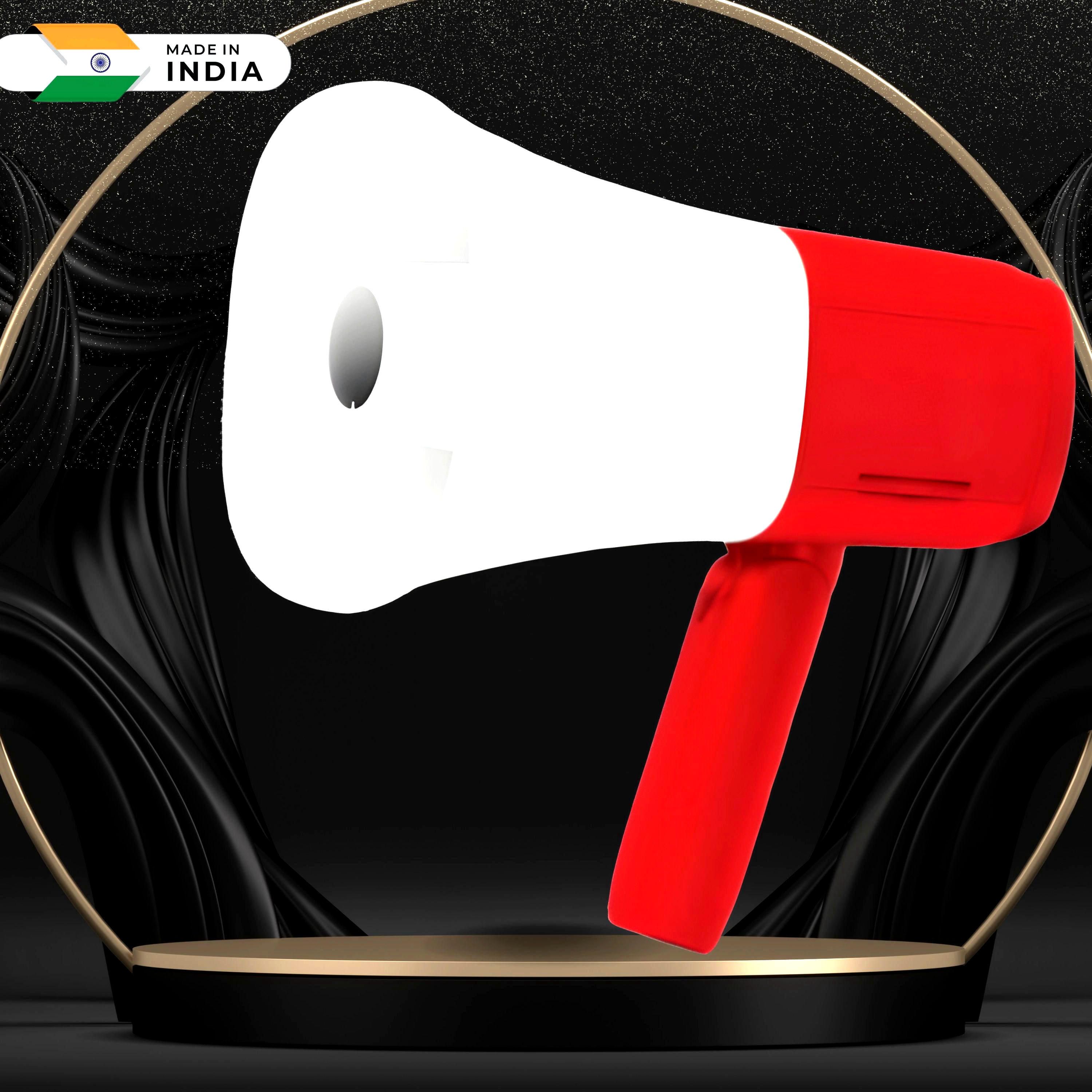 A490 KING BHOPU MEGAPHONE - Loud & Clear, Stylish with USB, TF,Record,Chargeable Indoor, Outdoor PA System-image-29