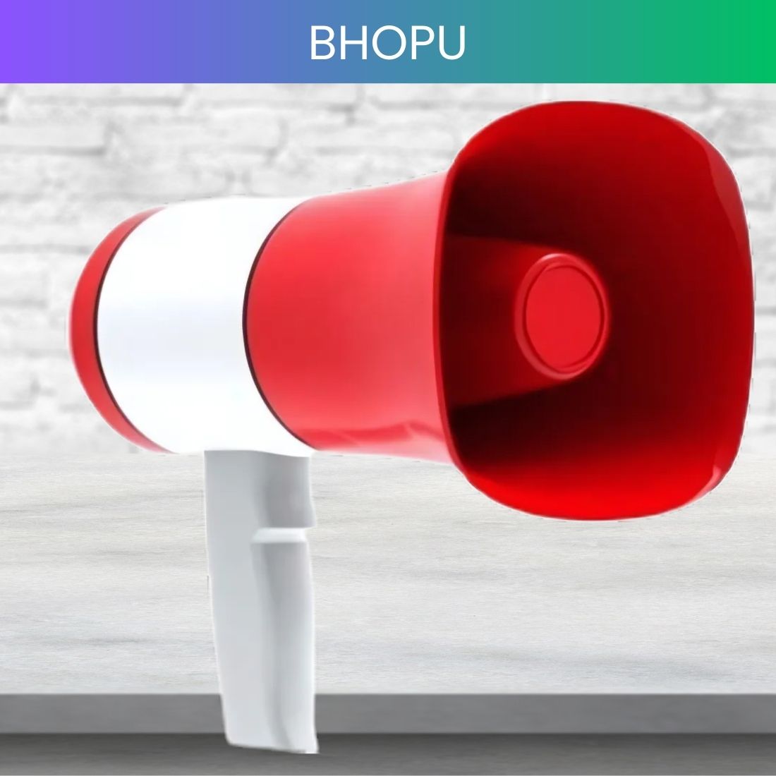 syara Bhopu Portable Megaphone, Siren Loudspeaker Function & Long Battery LifeXT202 Bhopu Portable Megaphone, Siren Loudspeaker Function & Long Battery LifeXU202 Outdoor PA System-picture-35