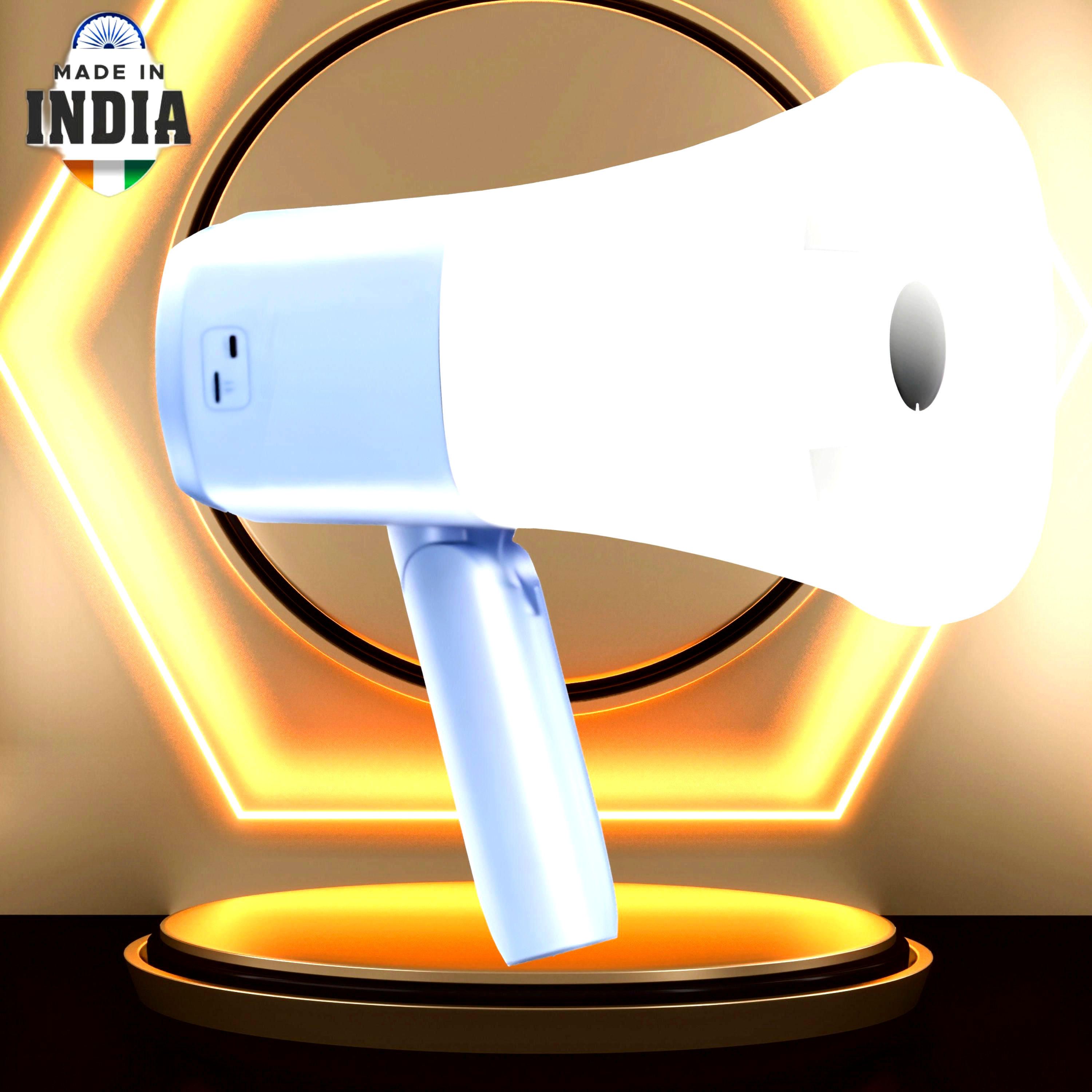 A364 KING BHOPU MEGAPHONE - Loud & Clear, Stylish with USB, TF,Record,Chargeable Indoor, Outdoor PA System