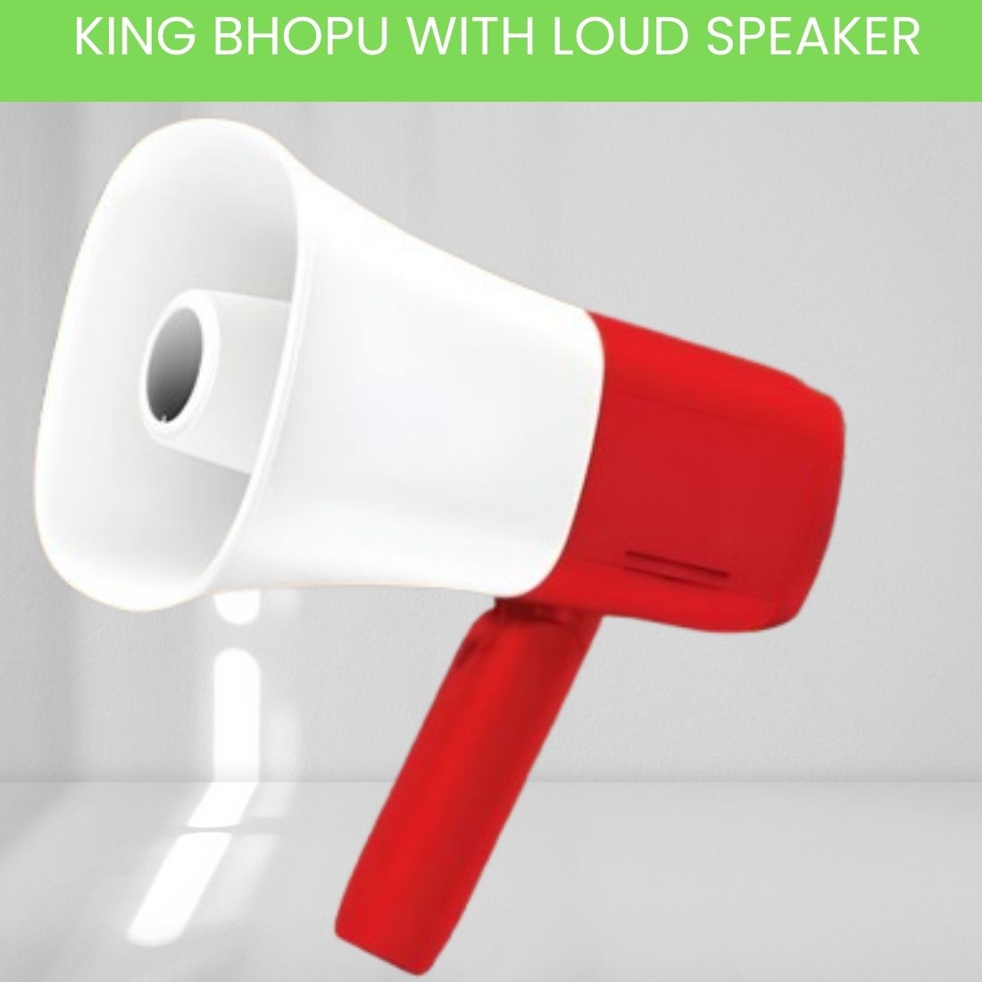 guggu King Bhopu Portable Megaphone, Siren Loudspeaker With Rechargeable BatteryVT364 King Bhopu Portable Megaphone, Siren Loudspeaker With Rechargeable BatteryVH364 Outdoor PA System-picture-19