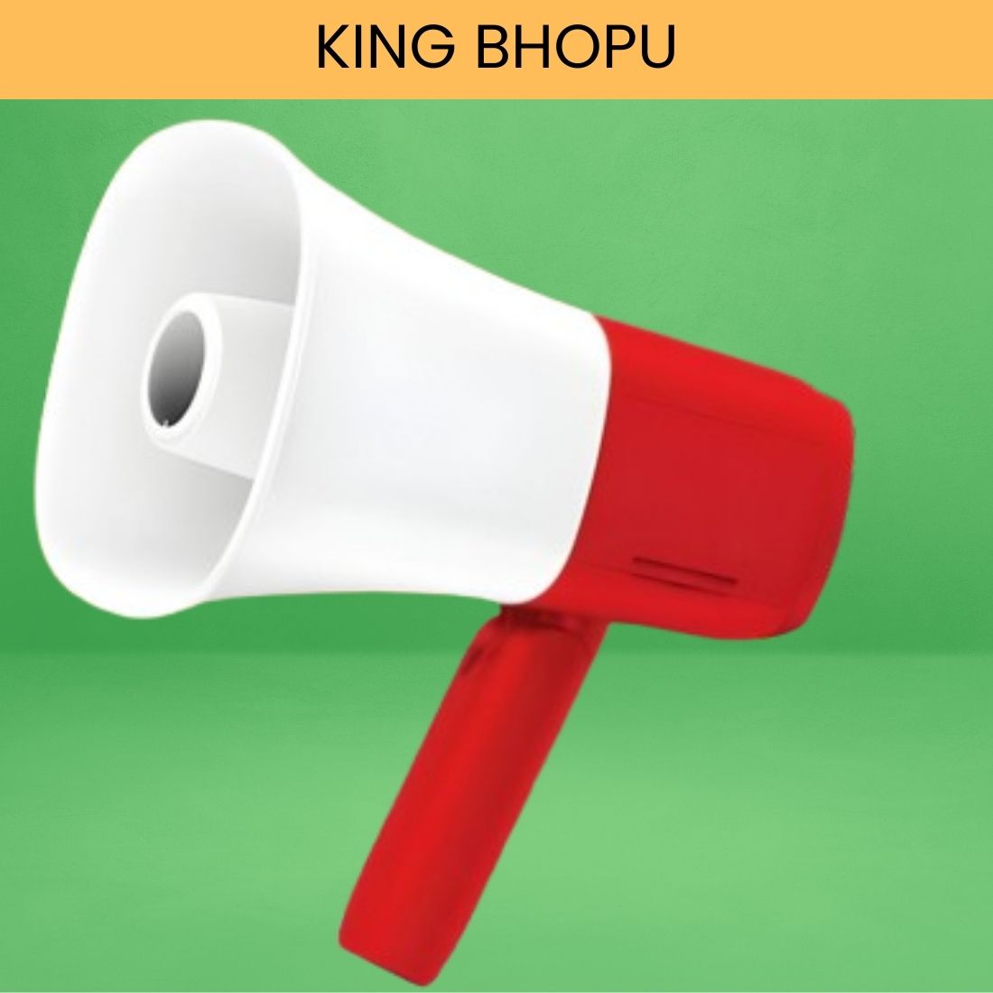 guggu King Bhopu Portable Megaphone, Siren Loudspeaker With Rechargeable BatteryCT273 King Bhopu Portable Megaphone, Siren Loudspeaker With Rechargeable BatteryCH273 Outdoor PA System-picture-19
