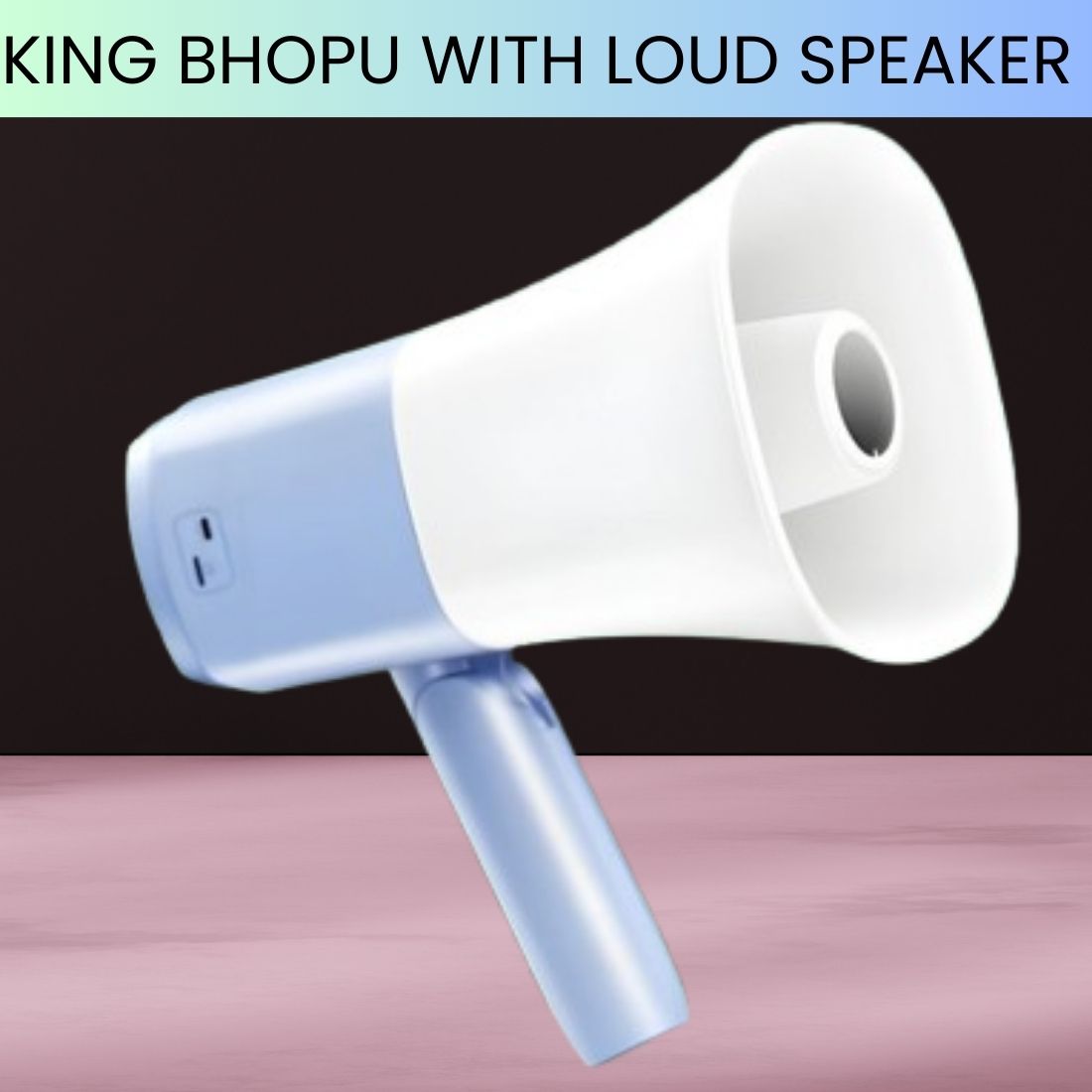 guggu King Bhopu Portable Megaphone, Siren Loudspeaker With Rechargeable BatteryVT194 King Bhopu Portable Megaphone, Siren Loudspeaker With Rechargeable BatteryVH194 Outdoor PA System-picture-43