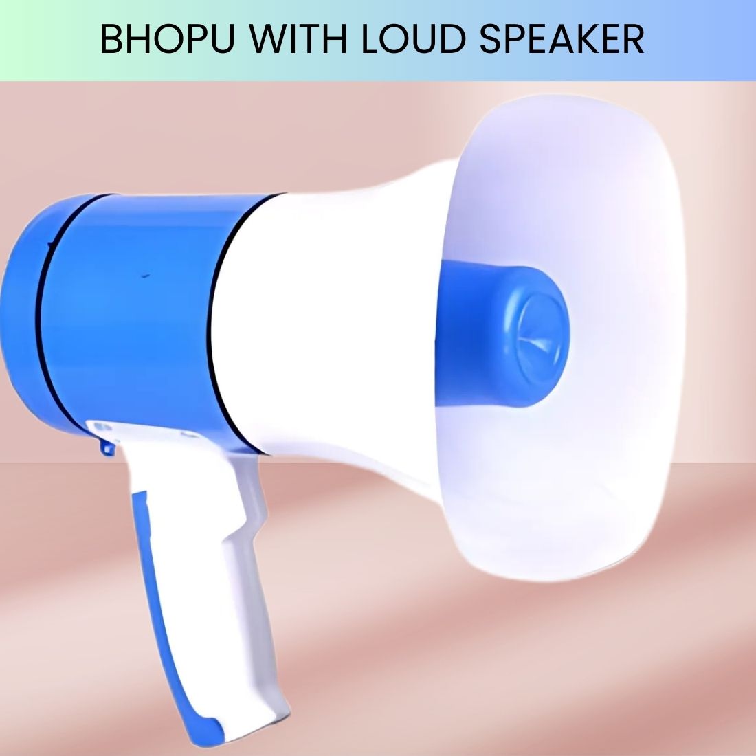 frony Bhopu Portable Megaphone, Siren Loudspeaker Function & Long Battery LifeBT130 Bhopu Portable Megaphone, Siren Loudspeaker Function & Long Battery LifeBO130 Outdoor PA System-picture-28