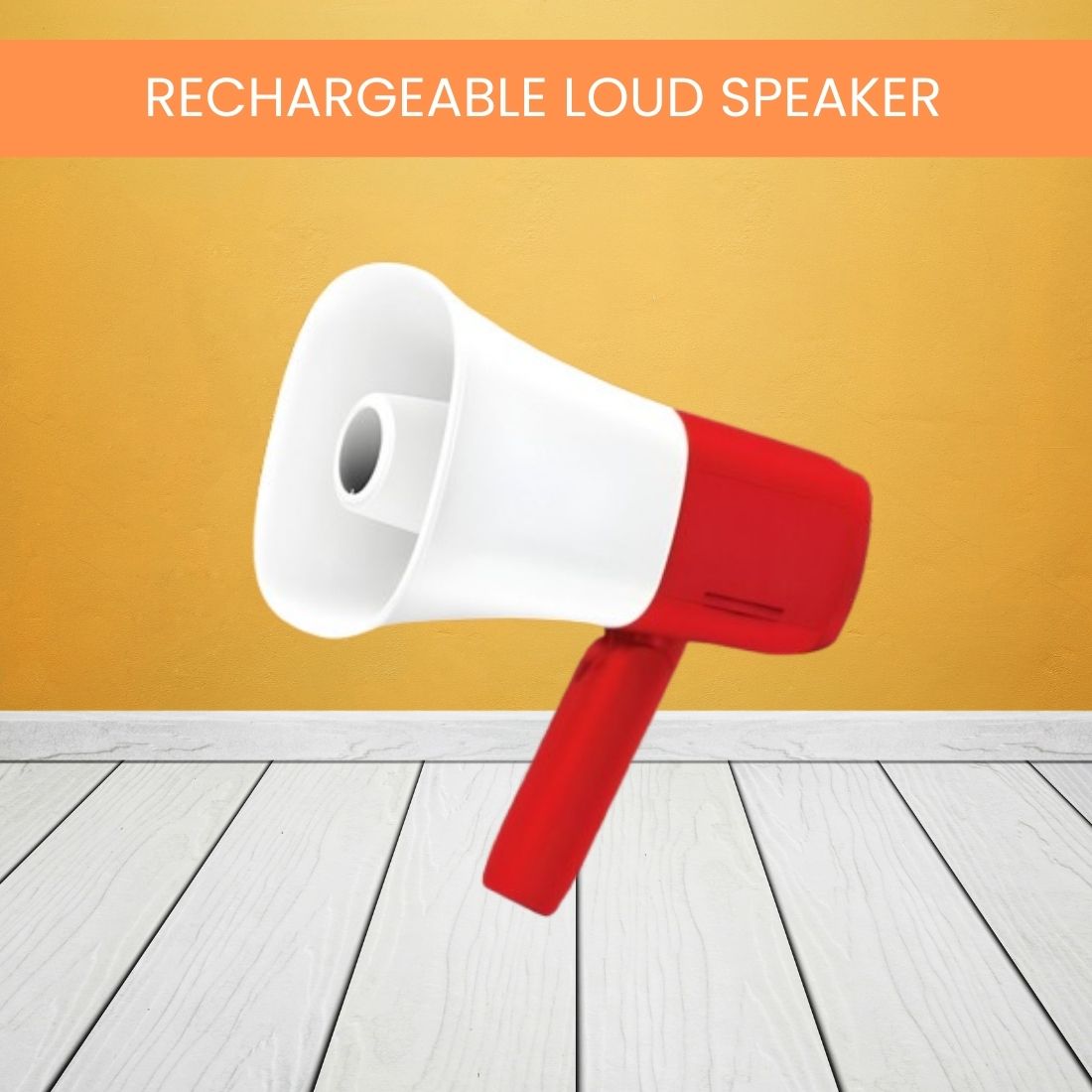 King Bhopu Megaphone Siren Loudspeaker Music Function With Adjustable HandleP371 Outdoor PA System-image-17