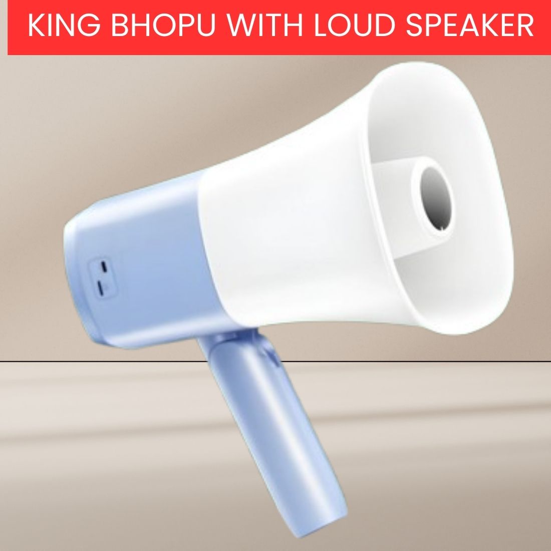 guggu King Bhopu Portable Megaphone, Siren Loudspeaker With Rechargeable BatteryBT440 King Bhopu Portable Megaphone, Siren Loudspeaker With Rechargeable BatteryBH440 Outdoor PA System-picture-38