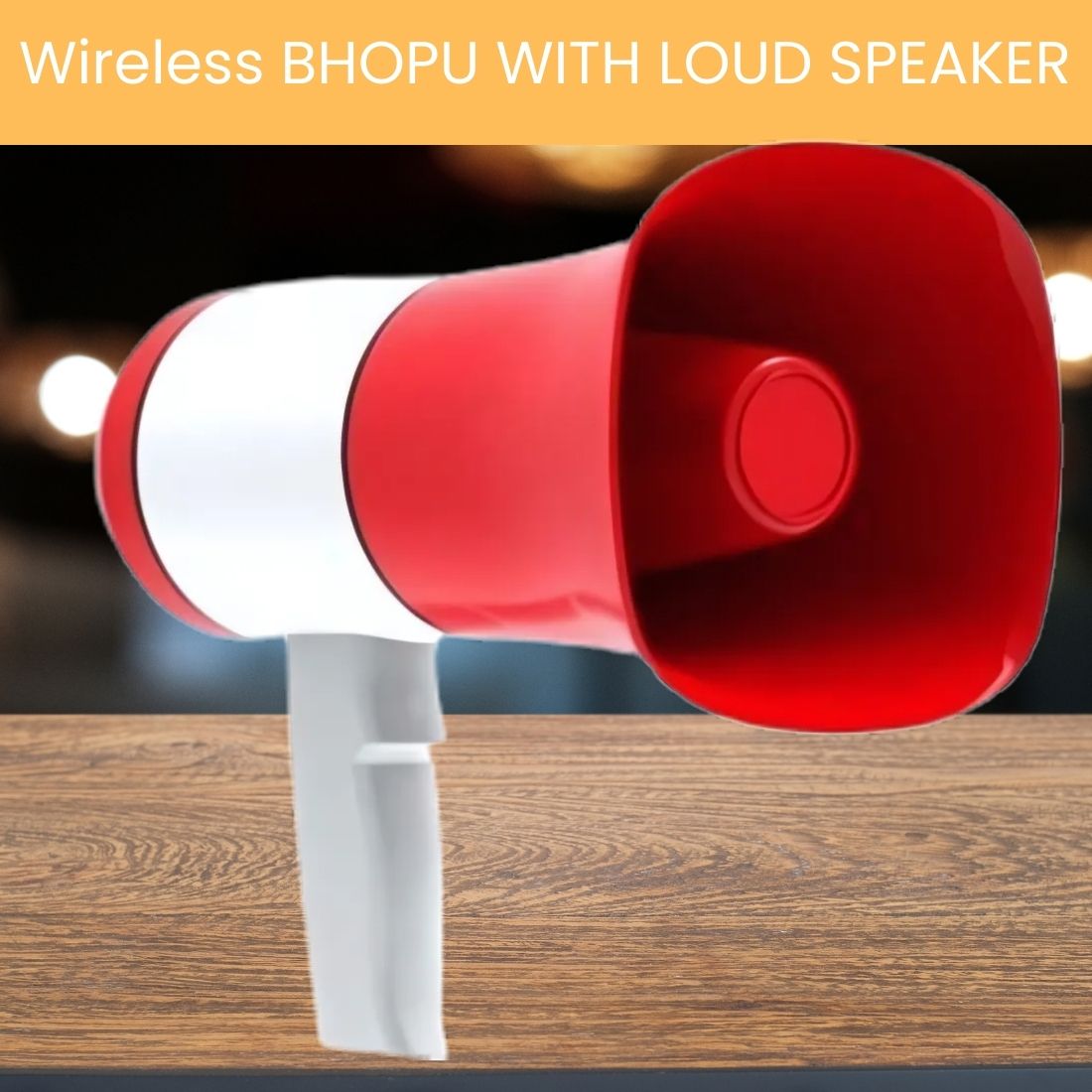 clairbell Bhopu Portable Megaphone, Siren Loudspeaker Function & Long Battery LifeBT395 Bhopu Portable Megaphone, Siren Loudspeaker Function & Long Battery LifeBI395 Outdoor PA System-picture-44