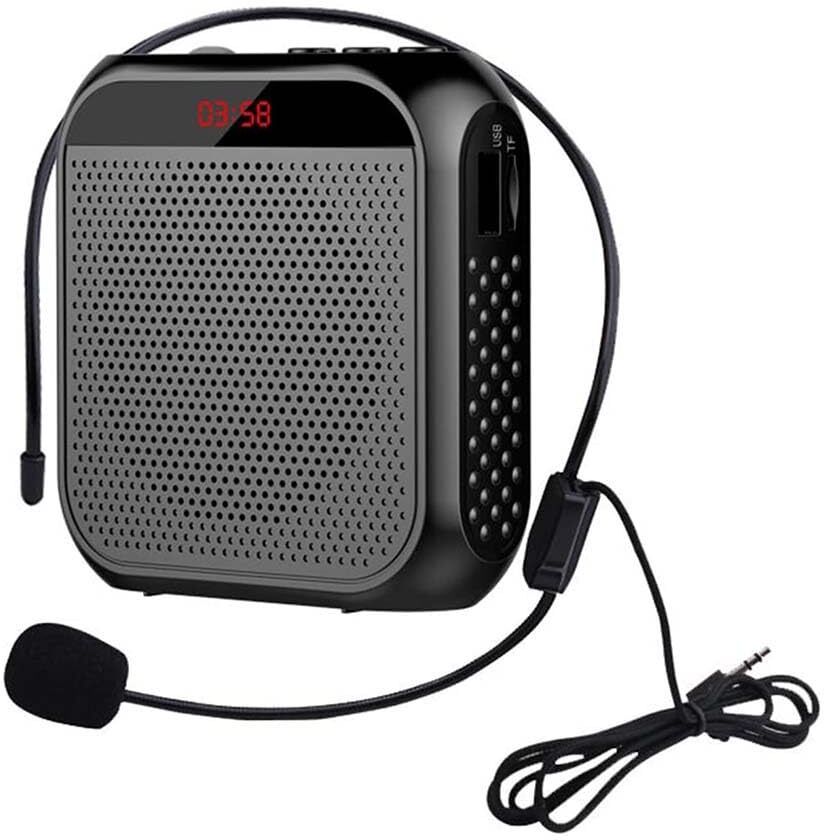 Portable Voice Enhancer Voice Amplifier with Headset Mic Outdoor, Indoor PA System-image-42
