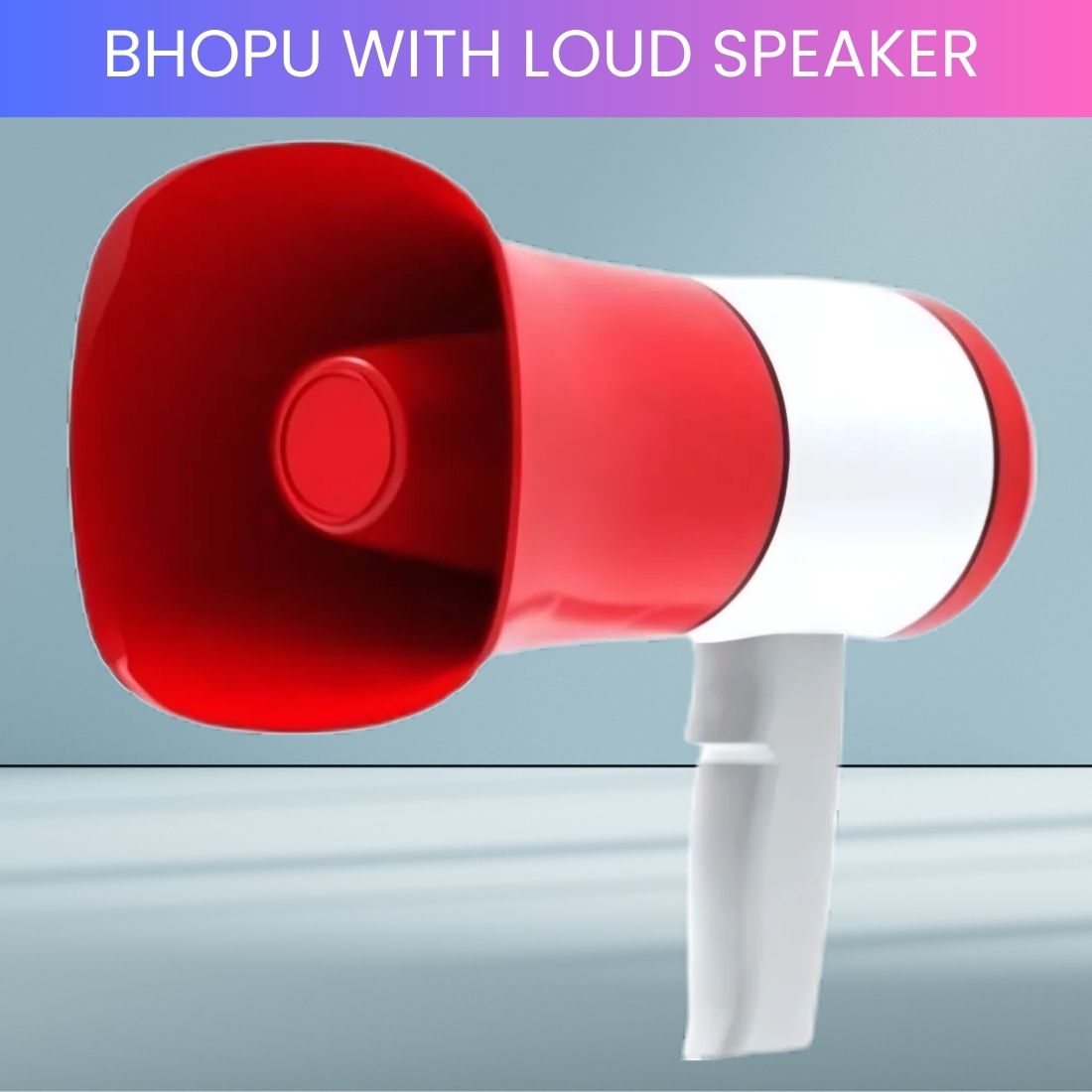 clairbell Bhopu Portable Megaphone, Siren Loudspeaker Function & Long Battery LifeVT84 Bhopu Portable Megaphone, Siren Loudspeaker Function & Long Battery LifeVI84 Outdoor PA System-picture-22
