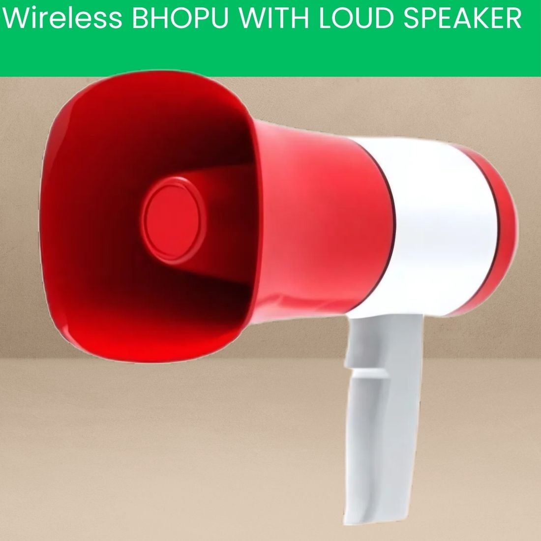 clairbell Bhopu Portable Megaphone, Siren Loudspeaker Function & Long Battery LifeBI195 Outdoor PA System-picture-26