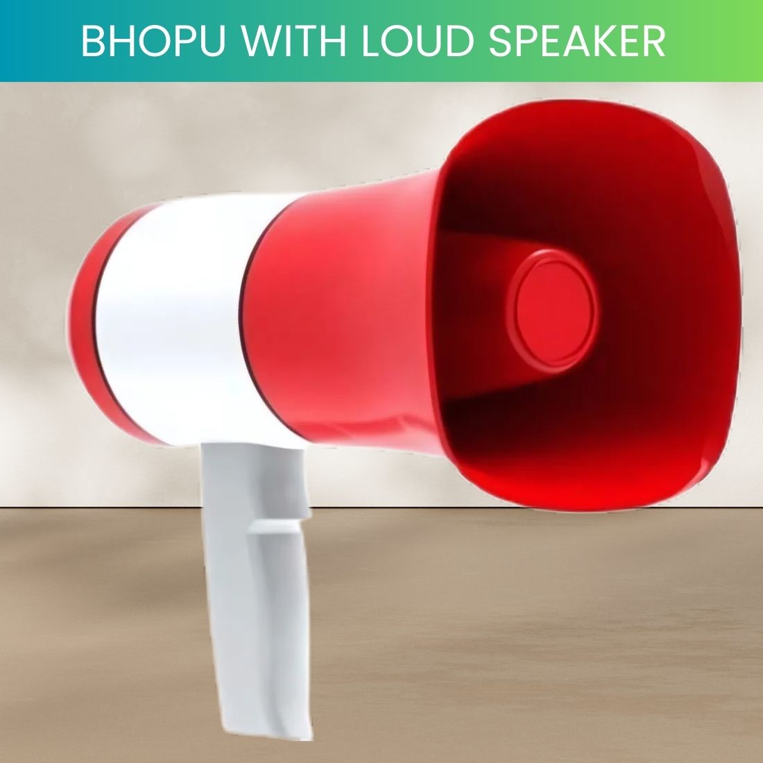 frony Bhopu Portable Megaphone, Siren Loudspeaker Function & Long Battery LifeXT112 Bhopu Portable Megaphone, Siren Loudspeaker Function & Long Battery LifeXT112 Outdoor PA System-picture-28