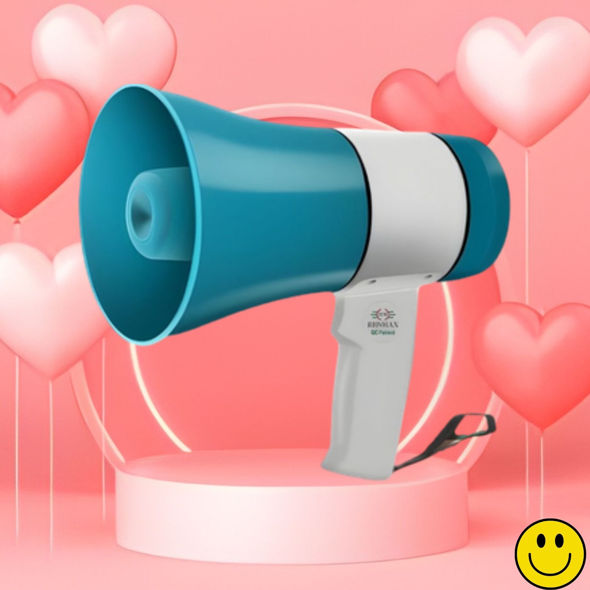 Handheld Megaphone with Siren, Microphone & Rechargeable for Outdoor EventsB2 Megaphone Portable Megaphone Siren Loudspeaker Function &Long Battery BackupW2 Outdoor PA System-image-45