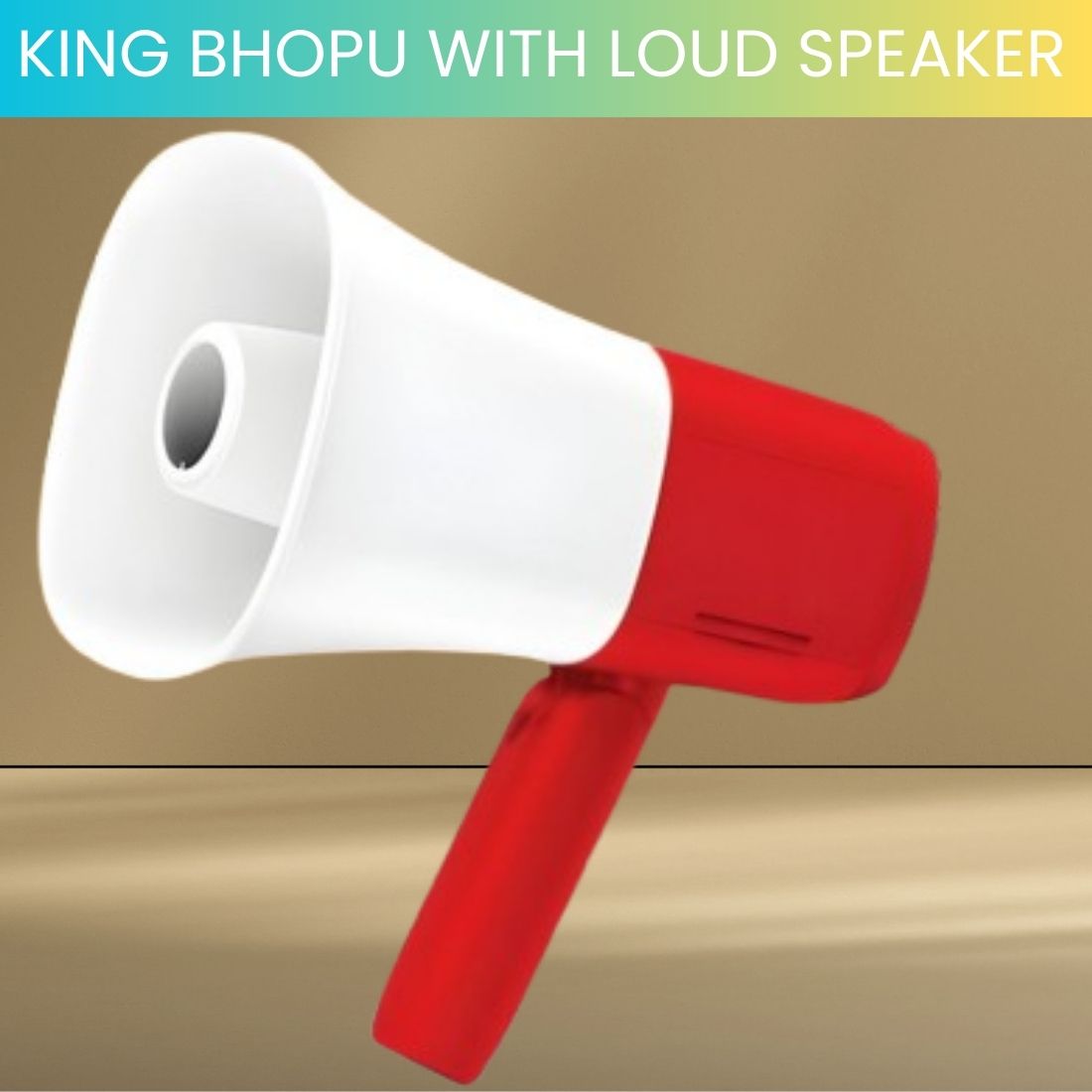 guggu King Bhopu Portable Megaphone, Siren Loudspeaker With Rechargeable BatteryVT484 King Bhopu Portable Megaphone, Siren Loudspeaker With Rechargeable BatteryVH484 Outdoor PA System-picture-40