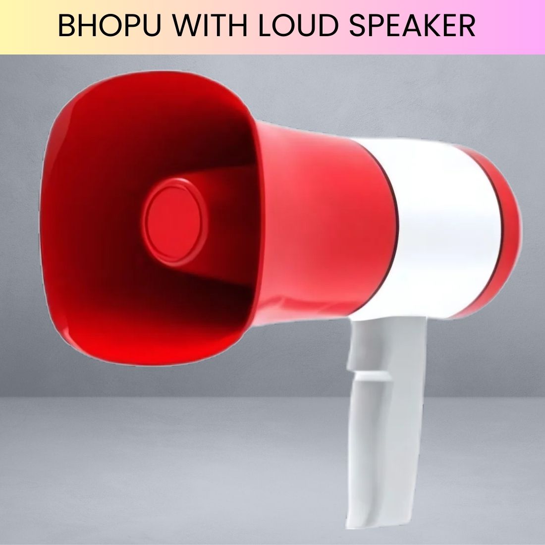 clairbell Bhopu Portable Megaphone, Siren Loudspeaker Function & Long Battery LifeVT424 Bhopu Portable Megaphone, Siren Loudspeaker Function & Long Battery LifeVI424 Outdoor PA System-picture-11