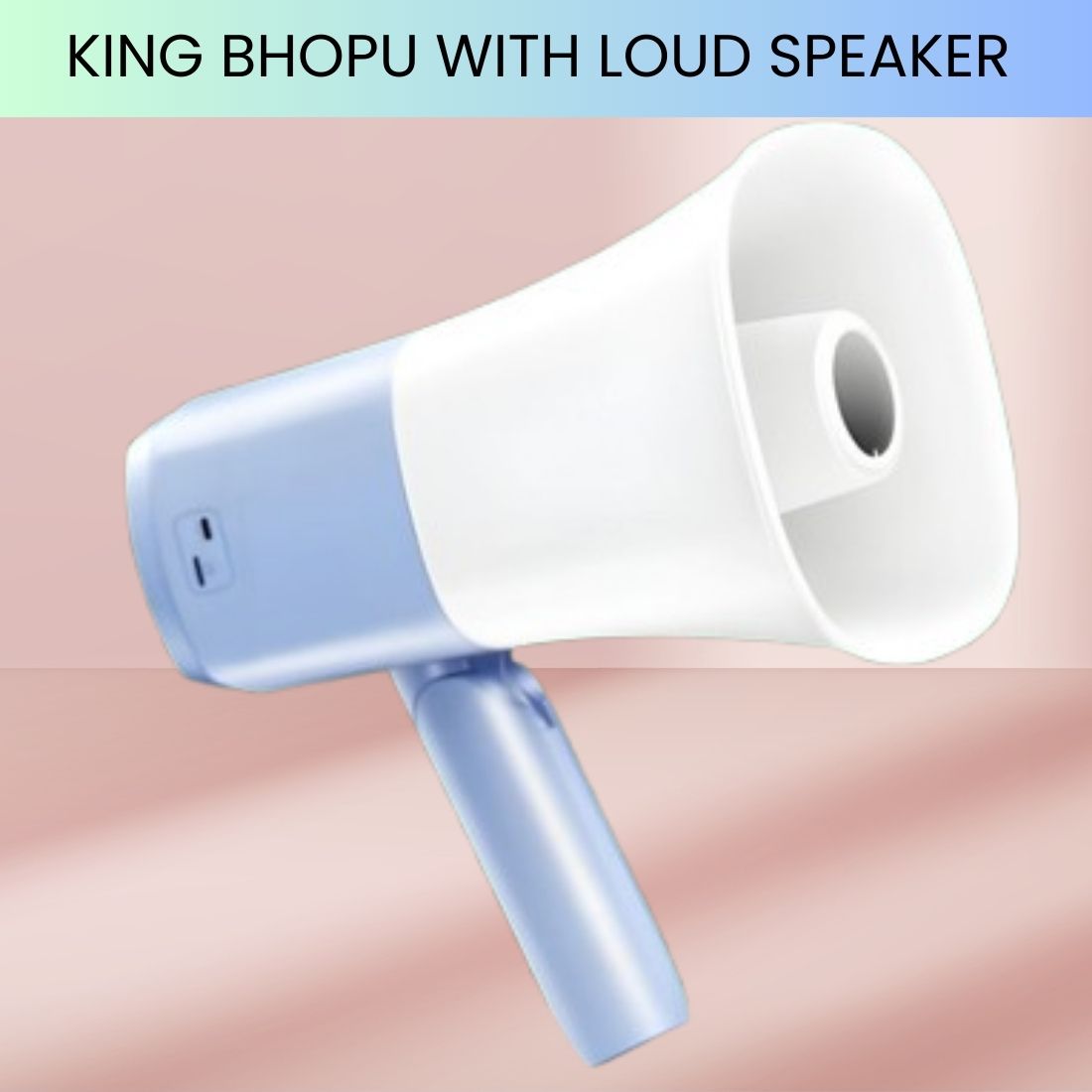 guggu King Bhopu Portable Megaphone, Siren Loudspeaker With Rechargeable BatteryXT122 King Bhopu Portable Megaphone, Siren Loudspeaker With Rechargeable BatteryXH122 Outdoor PA System-picture-18