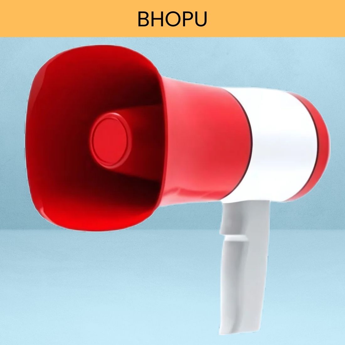 sacro Bhopu Portable Megaphone, Siren Loudspeaker Function & Long Battery LifeXT337 Bhopu Portable Megaphone, Siren Loudspeaker Function & Long Battery LifeXP337 Outdoor PA System-picture-14