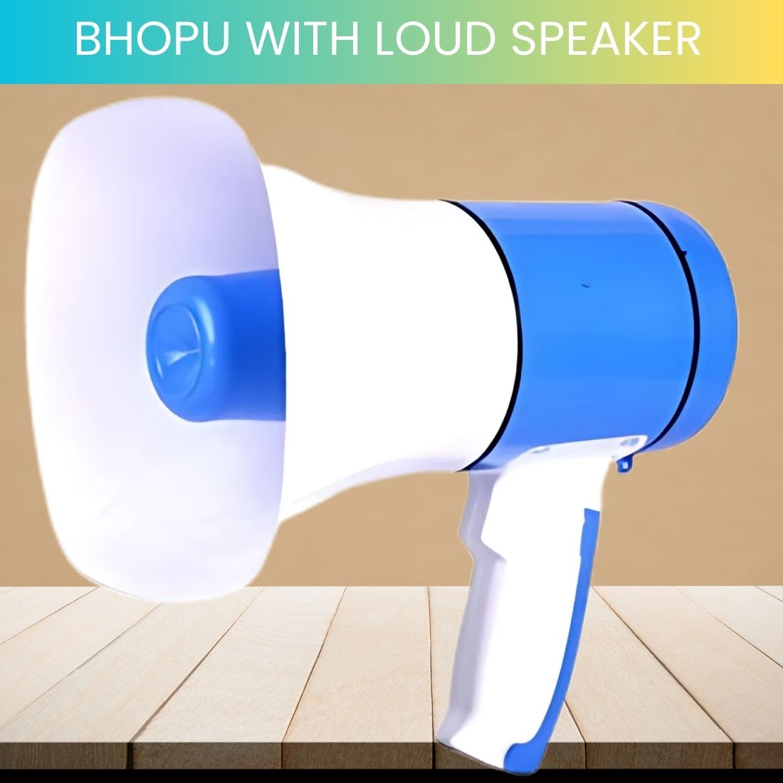 clairbell Bhopu Portable Megaphone, Siren Loudspeaker Function & Long Battery LifeZT471 Bhopu Portable Megaphone, Siren Loudspeaker Function & Long Battery LifeZI471 Outdoor PA System-picture-2
