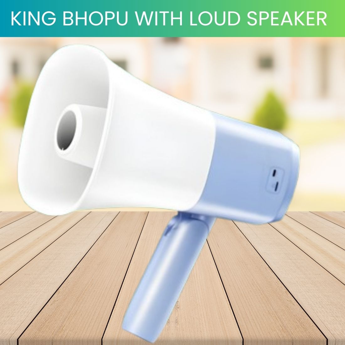 guggu King Bhopu Portable Megaphone, Siren Loudspeaker With Rechargeable BatteryCT238 King Bhopu Portable Megaphone, Siren Loudspeaker With Rechargeable BatteryCH238 Outdoor PA System-picture-19