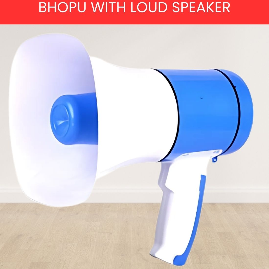 Bhopu Portable Megaphone, Siren Loudspeaker Function & Long Battery LifeBT295 Bhopu Portable Megaphone, Siren Loudspeaker Function & Long Battery LifeBP295 Outdoor PA System-image-48